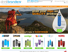 Tablet Screenshot of drinkbranders.com